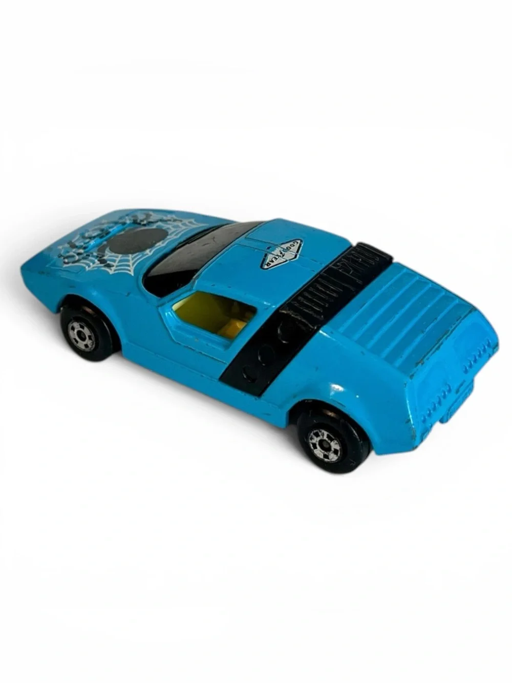 Matchbox Superfast, #VIII, Black Widow Siva Spyder Lesney England 1972
